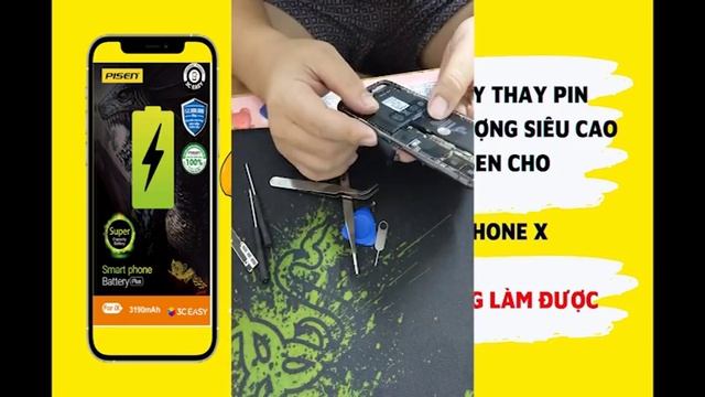 Tự thay pin Dung Lượng Cao cho Iphone X và cái kết ...! смотреть онлайн