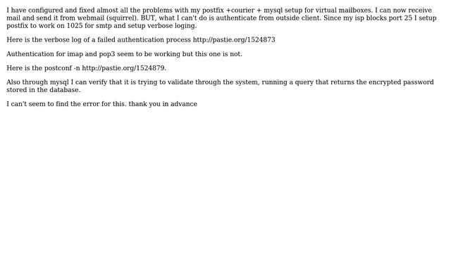 DevOps & SysAdmins: smtp sasl authentication failure смотреть онлайн