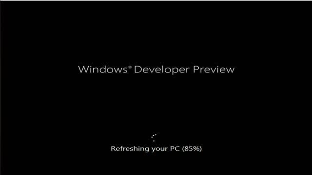 How to run a Repair on Windows 8 Developers Preview смотреть онлайн