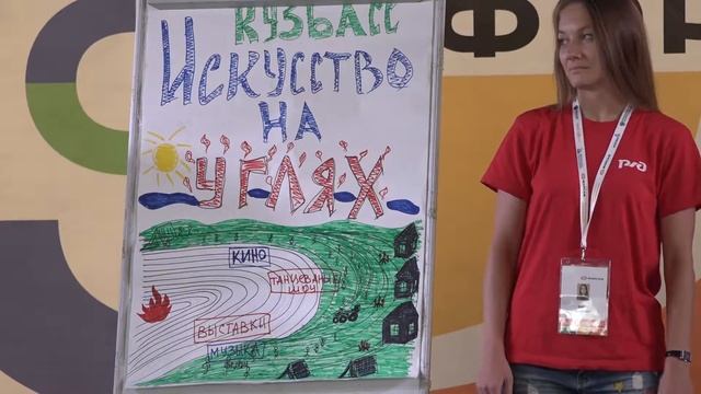 Проект "Искусство на углях" (Движение вверх) #ФорумФорсаж2018 смотреть онлайн