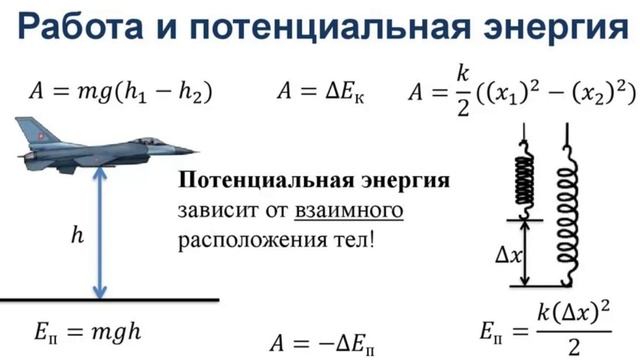 МЕХАНИЧЕСКАЯ РАБОТА, МОЩНОСТЬ, ЭНЕРГИЯ