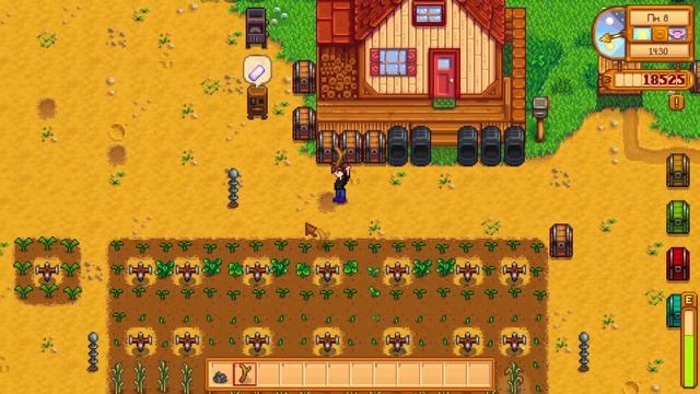 Stardew Valley. Таинственный КИ. Первая прибыль с посадок. #36 смотреть онлайн