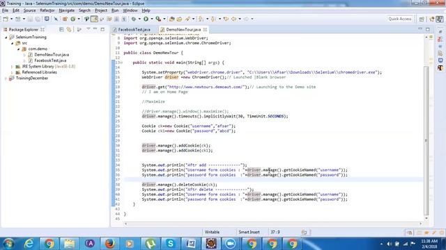 Day 19- Selenium Part-3(Webdriver Actions ,WebElement Locators,Coockies) смотреть онлайн