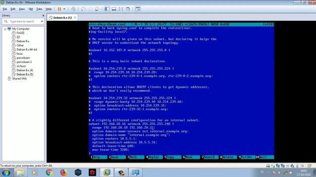 Tutorial install Interface, DHCP, SSH dan FTP смотреть онлайн