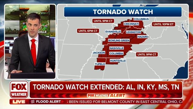 Tornado Watch Includes 5 States As Severe Storms Ramp Up смотреть онлайн