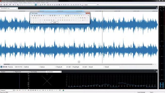 SOUND FORGE Audio Studio 12 – Customize toolbar list Tutorial смотреть онлайн
