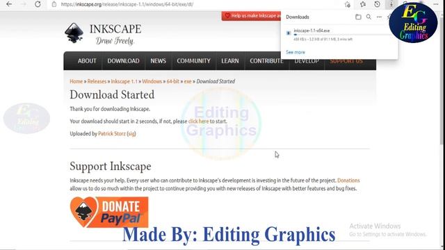 How to download and install Inkscape 1.1 (Latest version) on Windows смотреть онлайн
