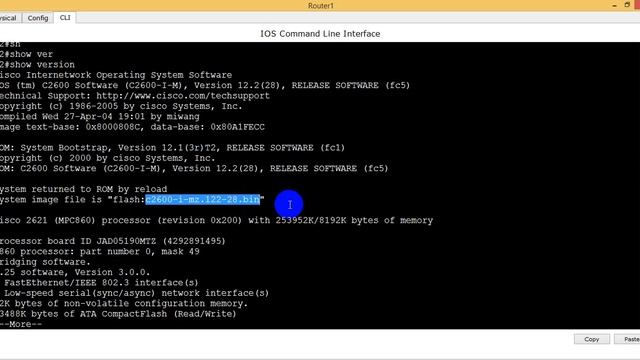 How to Create Backup of Router's IOS on TFTP Server HD смотреть онлайн
