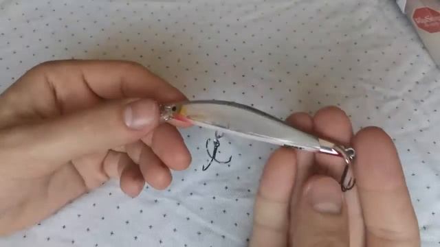 Распаковка воблер Rapala Ripstop RPS09 HDI из Rozetka