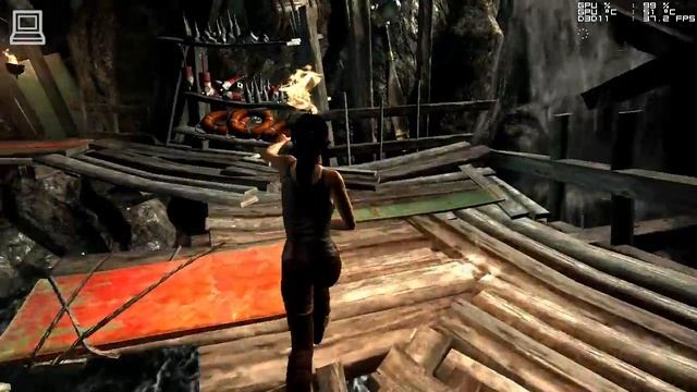 Tomb Raider Gameplay Radeon HD 6570 смотреть онлайн
