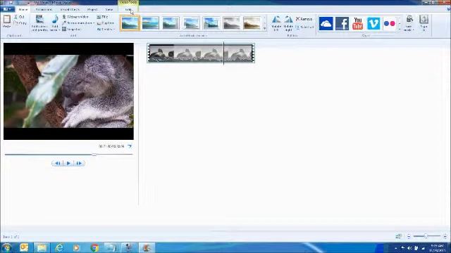Windows Movie Maker 2012 Tutorial - Part II Split Video смотреть онлайн