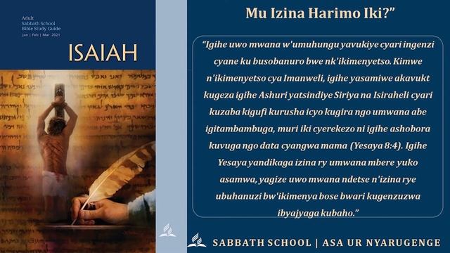Inzira Iruhije | Icyigisho cya 4 | Sabbath School Study by ASA UR NYARUGENGE смотреть онлайн