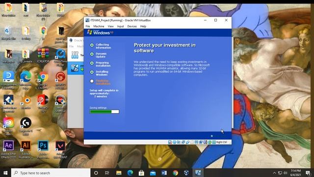 Virtual Box WindowsXP & Ubuntu Server Installation DEMO