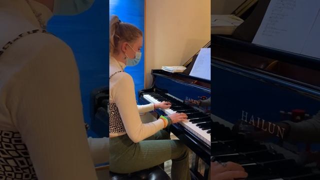 Caitlin ~ Lovely By Khalid And Billie Eilish (Practice)
