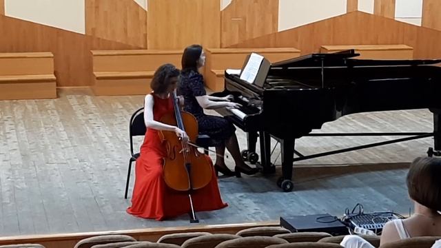 D. Popper Hungarian Rhapsody Д. Поппер Венгерская рапсодия Violoncello виолончель