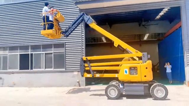 articulated boom lift смотреть онлайн