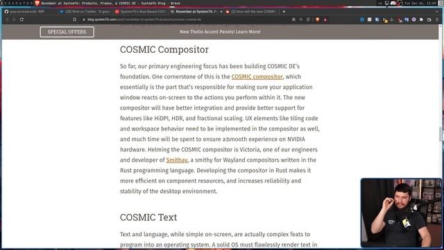 PopOS Has BIG PLANS For New Rust COSMIC DE смотреть онлайн
