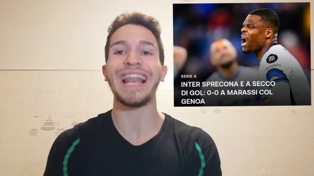 Genoa-Inter 0-0 - LA TRAVERSA DI D'AMBROSIO BEFFA INZAGHI!! È CRISI NERAZZURRA?? смотреть онлайн