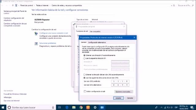 Cambiar DNS Windows 10 I DNS смотреть онлайн