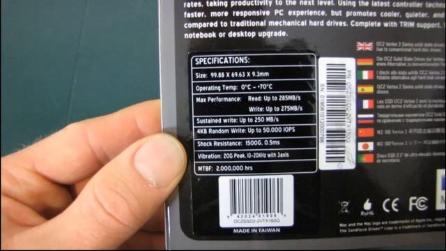 OCZ Vertex 2 160GB Feat. 25nm NAND Flash SSD Unboxing & First Look Linus Tech Tips смотреть онлайн