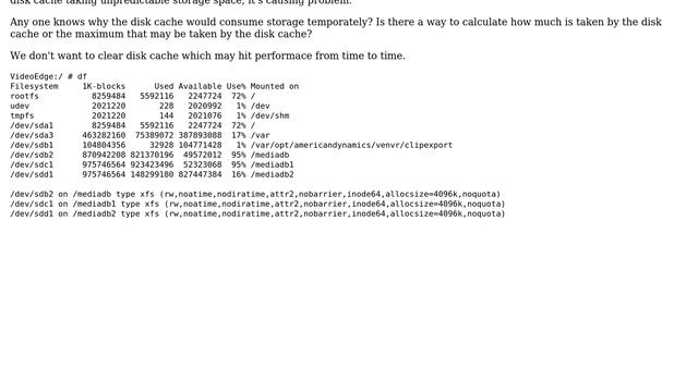DevOps & SysAdmins: Disk cache impaction on linux df result смотреть онлайн