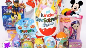 Микс сюрпризов по мультикам! Мультяшный микс! Любимые герои в новых сюрпризах!