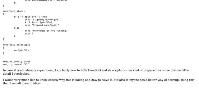 DevOps & SysAdmins: FreeBSD rc.d script doesn't work when starting up (3 Solutions!!) смотреть онлайн