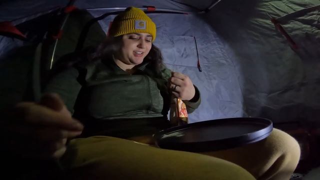 Worst Night Of My Life | Frozen Lake Camping Solo смотреть онлайн