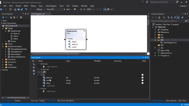 Create Classes With C# - Create Class Diagram - Create Functions смотреть онлайн