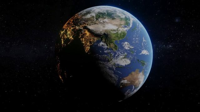 Complete Earth Rotation. Day to Night in few Seconds смотреть онлайн