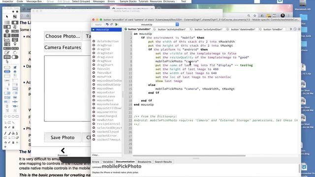 DigHT 310 Lecture: LiveCode Widgets and Mobile-specific Controls смотреть онлайн