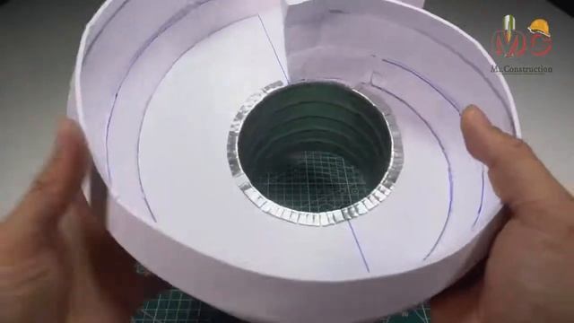 DIY How To Make Mini Helical Generator Turbine