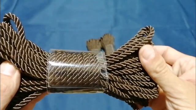 Шнур витой мебельный арт.SHDV172 5мм уп.10м коричневый