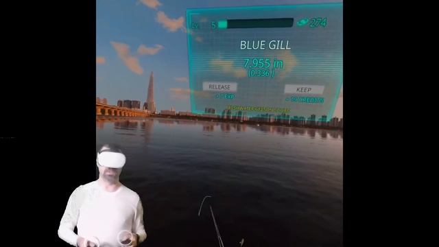 Real VR Fishing - Quest 2 - First VR video смотреть онлайн
