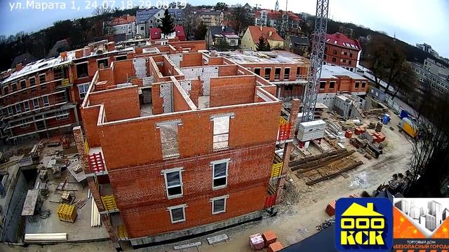 Динамика строительства дом на Марата за август 2019 смотреть онлайн