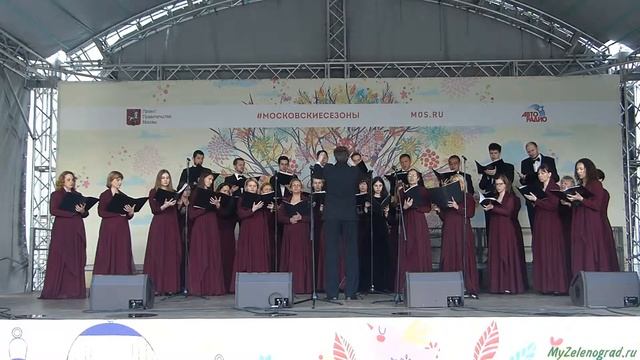 Камерный хор "Московские певчие" - М. И. Глинка. Славься смотреть онлайн