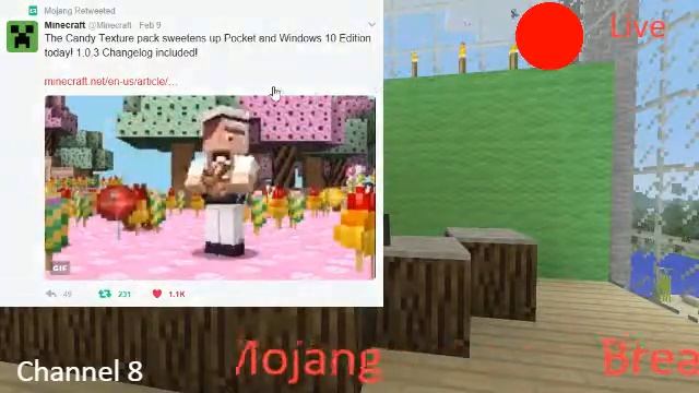 MC News season 8 episode (10) Candy Texture Pack ON MCPE And Windows 10 смотреть онлайн
