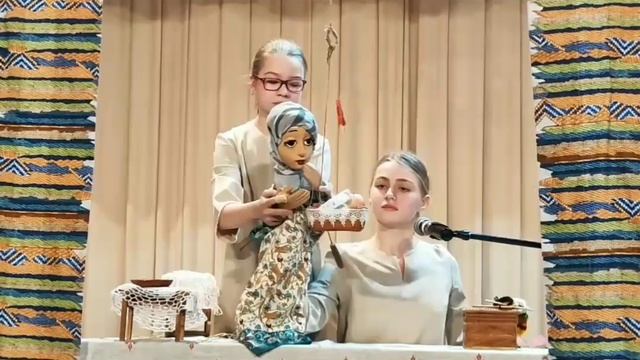 Кукольный номер " Колыбельная", по мотивам стих. М. Джалиля "Сон ребёнка". Театр. студия "Премьера" смотреть онлайн