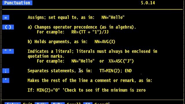 FilePro - Chapter 5 - Define Processing Finding Help from Screen смотреть онлайн