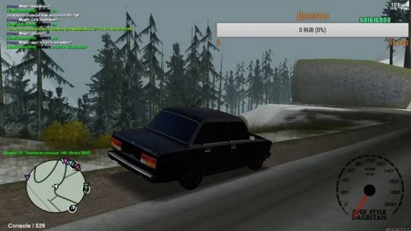 Катаем на втором сервере DAGESTAN|OPER|STYLE [MTA].