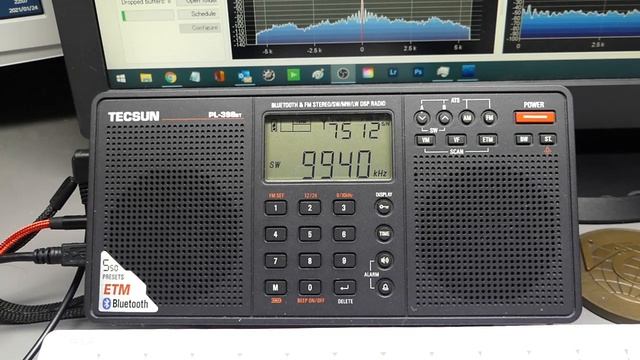 Radio Thailand 20210124 9940kHz PL-398BT