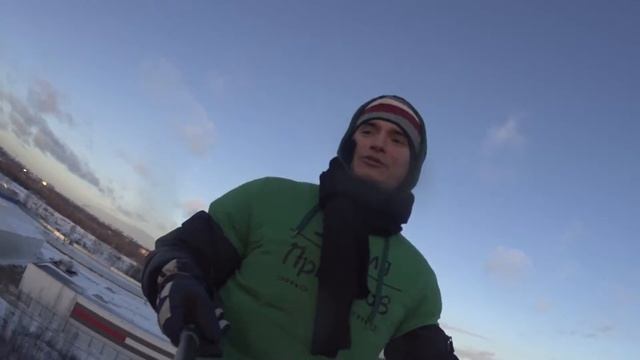 Санек на Черепашке 10.12.2016 Прыжки с командой Земля прыжков смотреть онлайн