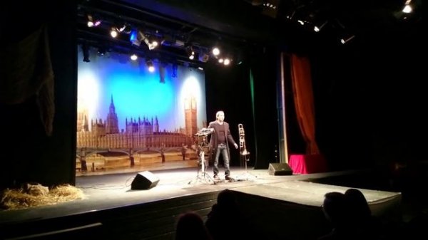 Выступление в театре "Эрмитаж"