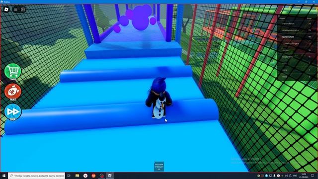 Побег из игровой площадки. Роблокс