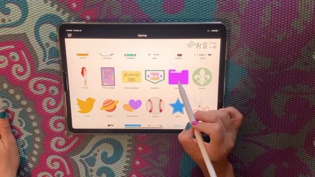 How to keep / organize digital planner stickers for planning on the iPad with STIXER app смотреть онлайн