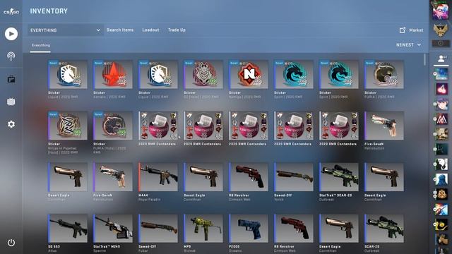 2021 RMR CS:GO TEAM STICKERS OPENING смотреть онлайн