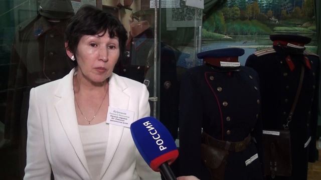 2017 год. Выставка в районном краеведческом музее 