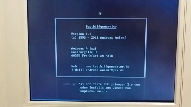 A RETRO-PC Test Image Generator?| Compaq Portable 3 Clone смотреть онлайн