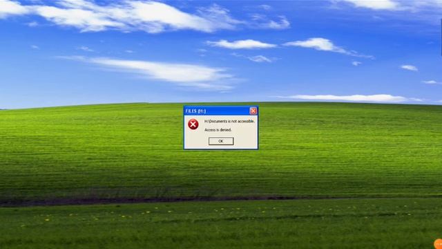 Windows Xp Crazy Error