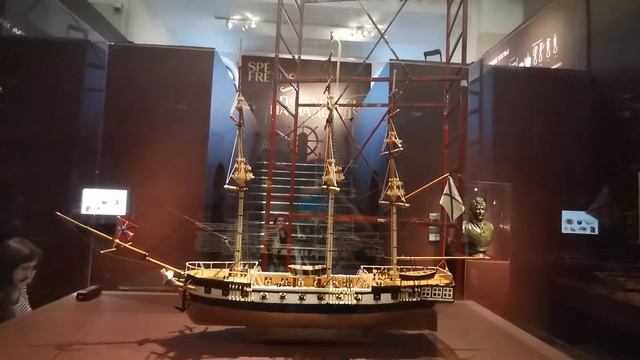 Выставка в Государственном Историческом Музее. Крузенштерн. Вокруг света 1. смотреть онлайн
